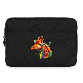 Giraffe - Laptop bag 13" - black - Front