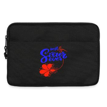 best sister ever - Laptoptasche 13" - Schwarz - Vorne