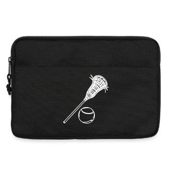 Lacrosse Sketch - Laptop bag 13" - black - Front