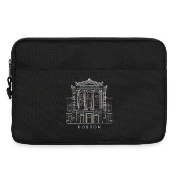 Boston, Hand Drawing Art Museum, USA - Laptop bag 13" - black - Front