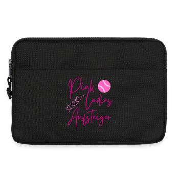 Pink Ladies Asterisk Design - Laptoptasche 13" - Schwarz - Vorne