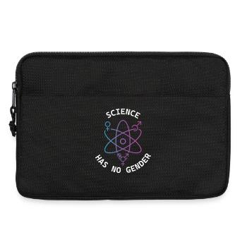 Science has no gender pour femmes et hommes - Sacoche pour ordinateur portable 13 pouces - noir - Devant