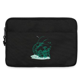 Tambours Drôle Crevette Musique Cadeau - Sacoche pour ordinateur portable 13 pouces - noir - Devant