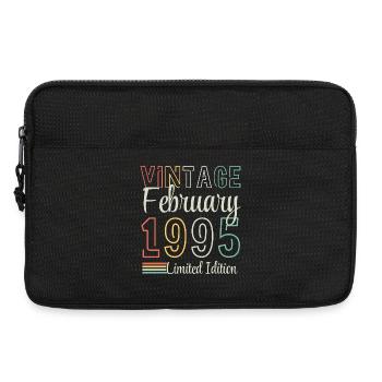 Vintage February 1995 – Anniversair Limited Edition - Laptop bag 13" - black - Front