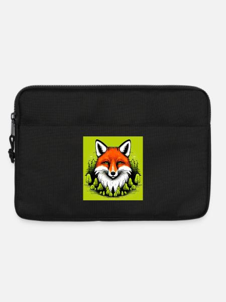 fox - Laptop bag 13" - black