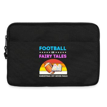 Gender Reveal Weihnachten Werdende Mutter - Laptoptasche 13" - Schwarz - Vorne
