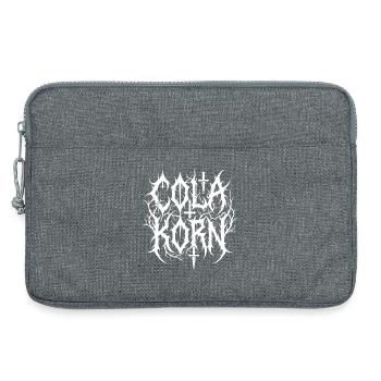 Cola Korn Black Metal - Sacoche pour ordinateur portable 13 pouces - gris chiné - Devant