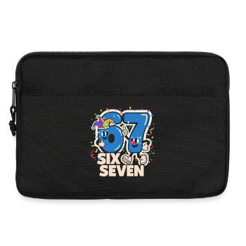 67 Six Seven 6-7 Carnival Costume Italy Funny - Laptop bag 13" - black - Front