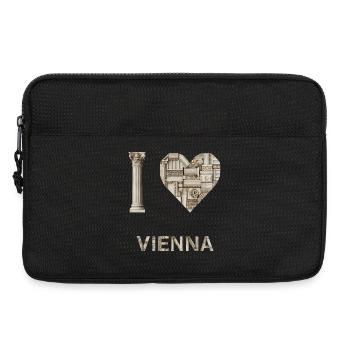 Vienne – Architecture monumentale - Sacoche pour ordinateur portable 13 pouces - noir - Devant