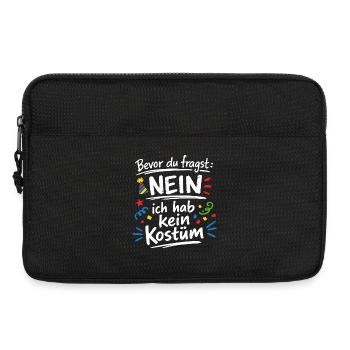 Before you ask I don't have a costume saying - Laptop bag 13" - black - Front