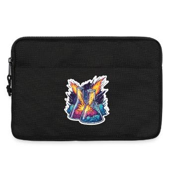 Lab Geek Bildungsquadrantid Meteorstrom-Erlebnis - Laptoptasche 13" - Schwarz - Vorne