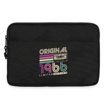 60. Geburtstag 1966 Jahrgang geboren Retro - Laptoptasche 13" - Schwarz - Vorne