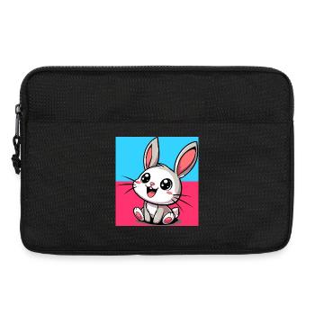 rabbit - Laptop bag 13" - black - Front