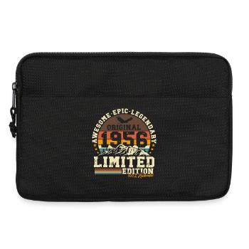 1956 Vintage 70th Birthday Retro Gift - Laptop bag 13" - black - Front