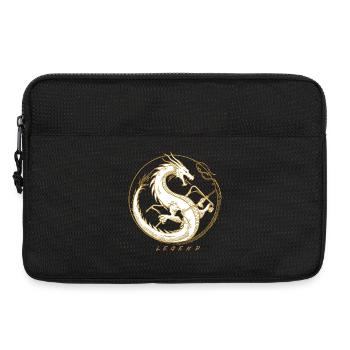 Cercle de la Légende du Dragon d’Or - Sacoche pour ordinateur portable 13 pouces - noir - Devant