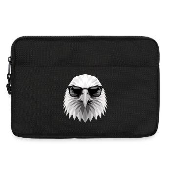 Adler Weißkopfseeadler Steinadler Seeadler Eagle - Laptoptasche 13" - Schwarz - Vorne
