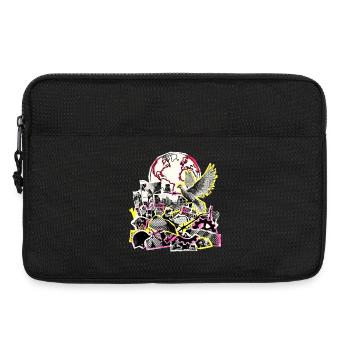 Gegen Krieg Für Frieden - Laptoptasche 13" - Schwarz - Vorne