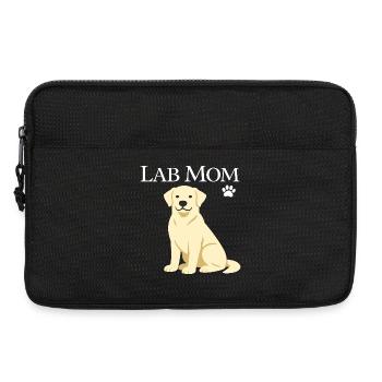 Labrador Retriever Labrador Maman Chien Chiot Amoureux - Sacoche pour ordinateur portable 13 pouces - noir - Devant