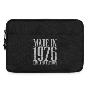 1976 Vintage Born Vintage Birthday Gift - Laptop bag 13" - black - Front