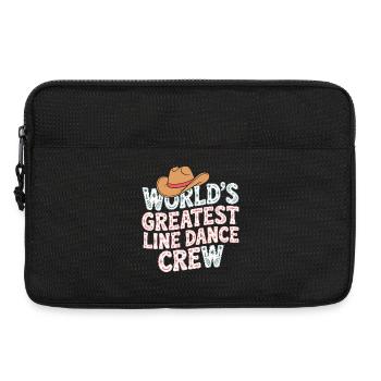 Weltweit Beste Line Dance Crew - Laptoptasche 13" - Schwarz - Vorne