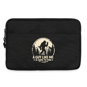 Bigfoot Design – Un gars comme moi est unique - Sacoche pour ordinateur portable 13 pouces - noir - Devant