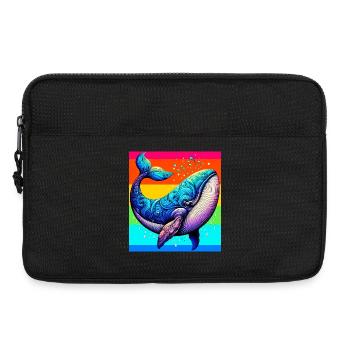 baleine - Sacoche pour ordinateur portable 13 pouces - noir - Devant