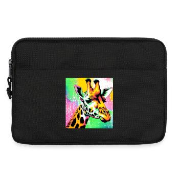 giraffe - Laptop bag 13" - black - Front