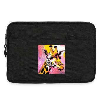giraffe - Laptop bag 13" - black - Front