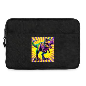 Dinosaurier - Laptoptasche 13" - Schwarz - Vorne