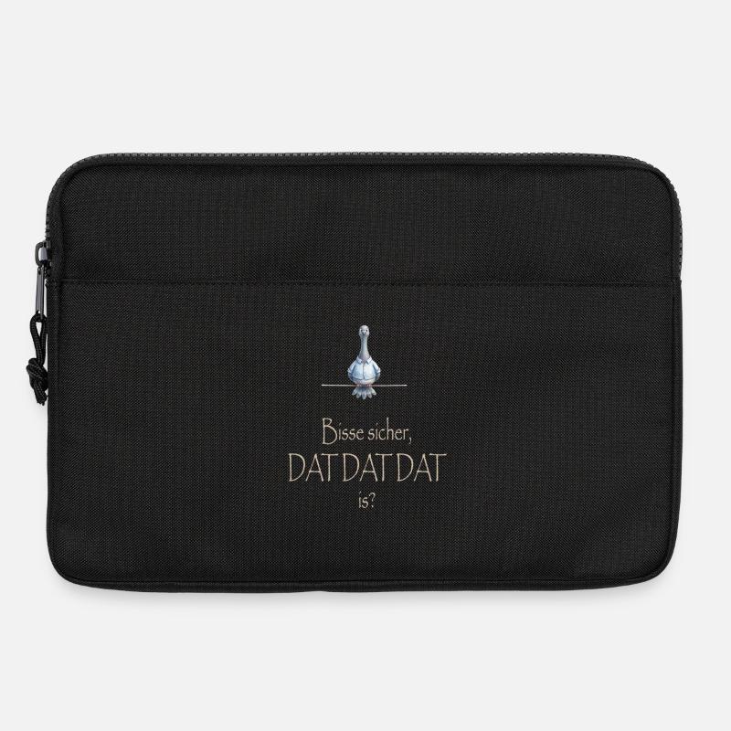 DAT DAT DAT - Laptoptasche 13" - Schwarz