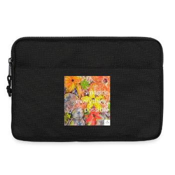 imagine everything is possible I statementstyle - Laptop bag 13" - black - Front