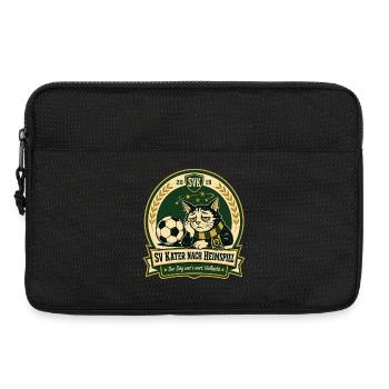 SV Kater nach Heimspiel - Laptoptasche 13" - Schwarz - Vorne