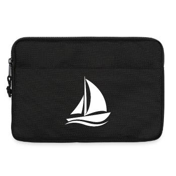 Voilier - Sacoche pour ordinateur portable 13 pouces - noir - Devant