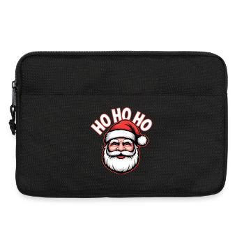 Happy Santa Ho Ho Ho - Laptop bag 13" - black - Front