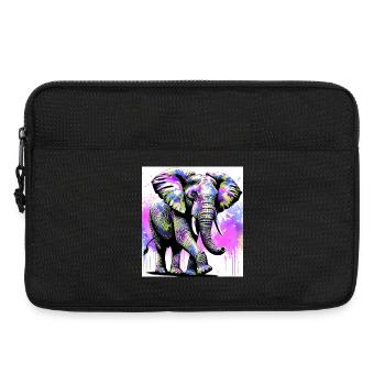 Elefant - Laptoptasche 13" - Schwarz - Vorne
