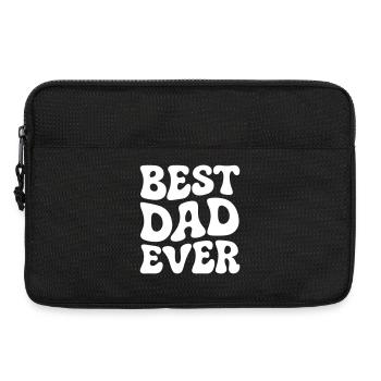 Bester Papa der Welt - Laptoptasche 13" - Schwarz - Vorne
