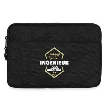 Geschenk für Ingenieur - Laptoptasche 13" - Schwarz - Vorne