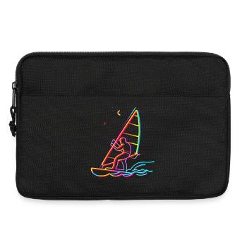 Mountain Bike Lover Graphic - Laptop bag 13" - black - Front