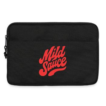 Wild Sauce Retro Script - Laptop bag 13" - black - Front