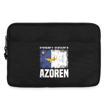 Voyage insulaire aux Açores - Sacoche pour ordinateur portable 13 pouces - noir - Devant