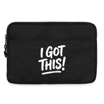 Ich habe diesen kühnen Pinsel bekommen - Laptoptasche 13" - Schwarz - Vorne