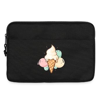 Kugel Für Kugel Glücklich - Laptoptasche 13" - Schwarz - Vorne
