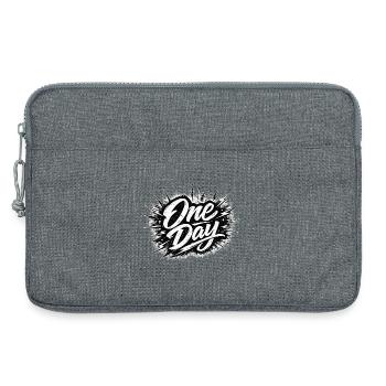 One Day Energy Burst - Laptoptasche 13" - Grau meliert - Vorne