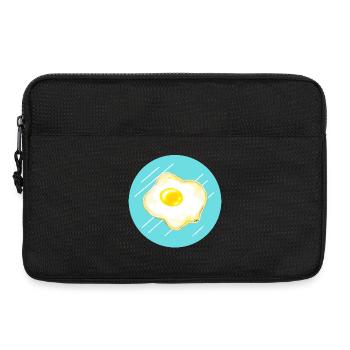 fried egg - Laptop bag 13" - black - Front