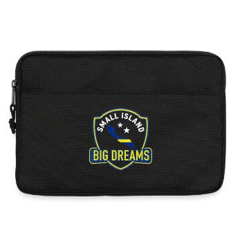 Curacao - Small Island Big Dreams - Laptop bag 13" - black - Front