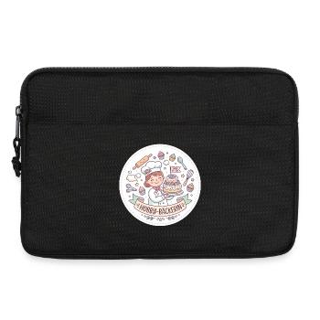 Hobby-Bäckerin Kuchenzauber - Laptoptasche 13" - Schwarz - Vorne