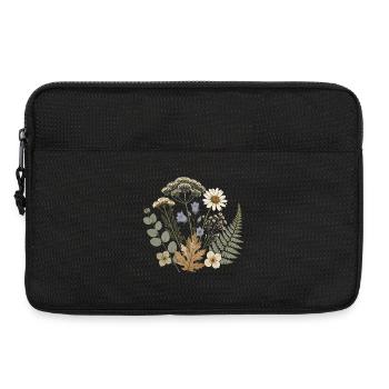 Bouquet de fleurs sauvages - Sacoche pour ordinateur portable 13 pouces - noir - Devant