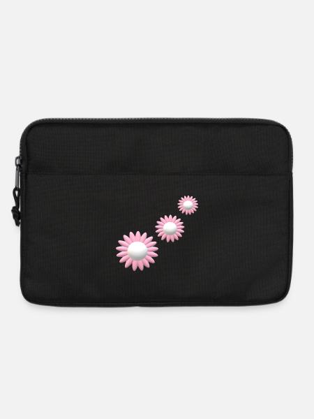 Blumen... - Laptoptasche 13" - Schwarz