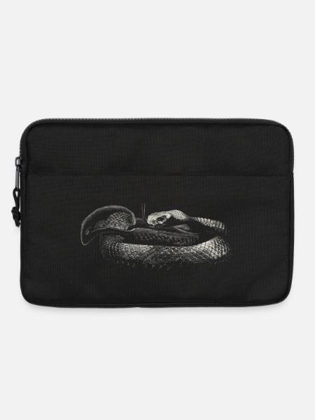 Schlange - Laptoptasche 13" - Schwarz