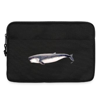 sperme pygmée cachalot pygmée baleine Kogia breviceps - Sacoche pour ordinateur portable 13 pouces - noir - Devant